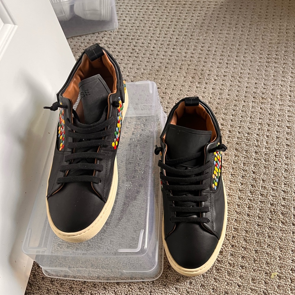 Esseuttese black smarty sneakers. Size 39 - Picture 4 of 7